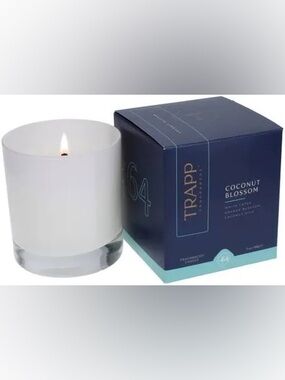 TRAPP No.64 COCONUT BLOSSOM CANDLE LG. 7 Oz. 50 Hrs. Burn Time! NEW IN BOX!